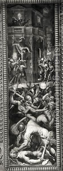 Джорджо Вазари - Резня Колиньи и гугенотов, 1573