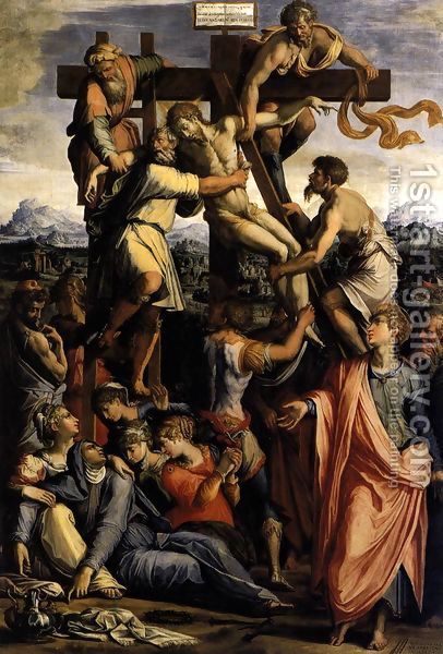 Джорджо Вазари - Осаждения с креста c. 