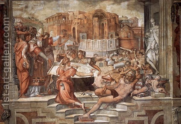 Джорджо Вазари - Павла III Фарнезе режиссуры продолжение санкт 1544
